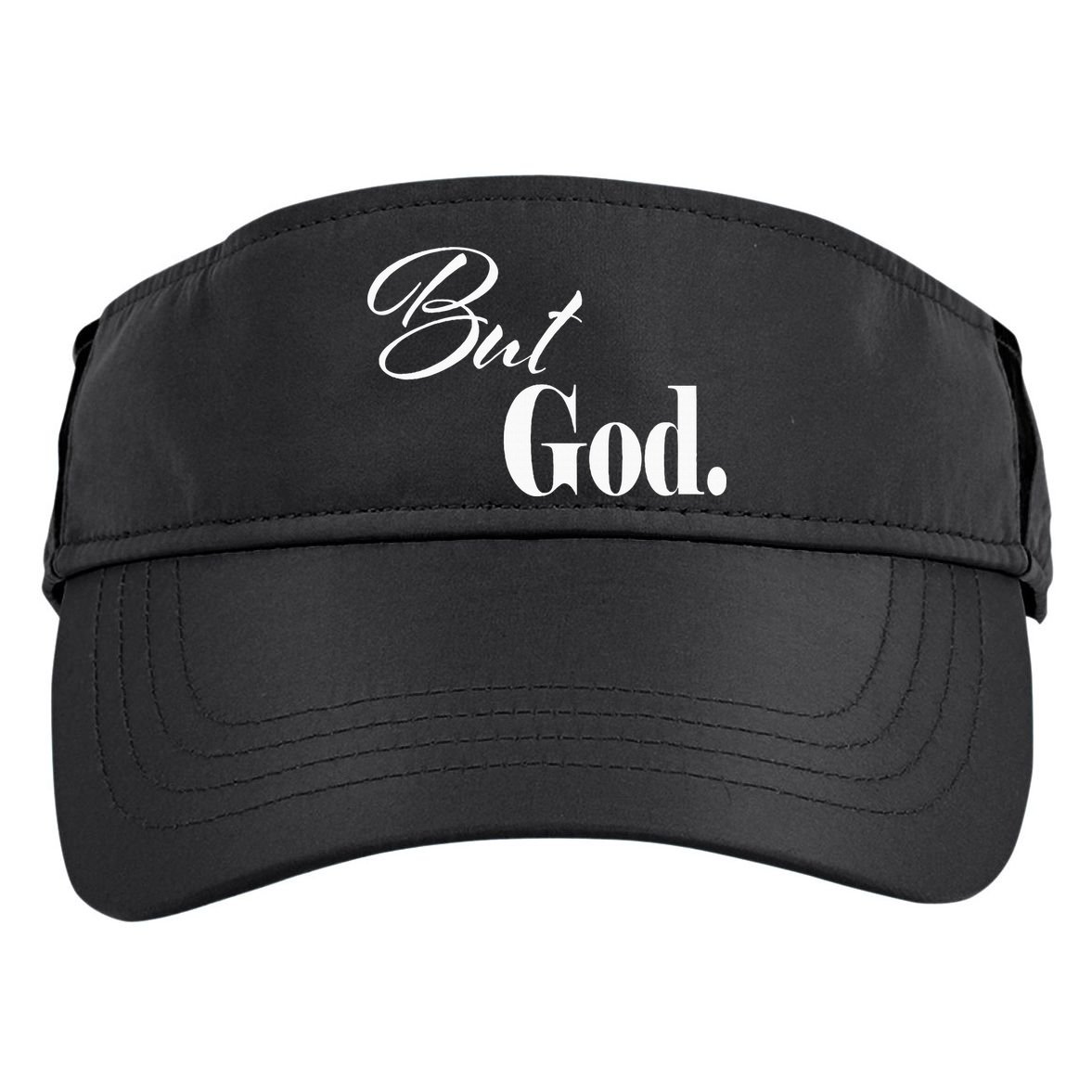 Religious But God Adult Drive Performance Visor