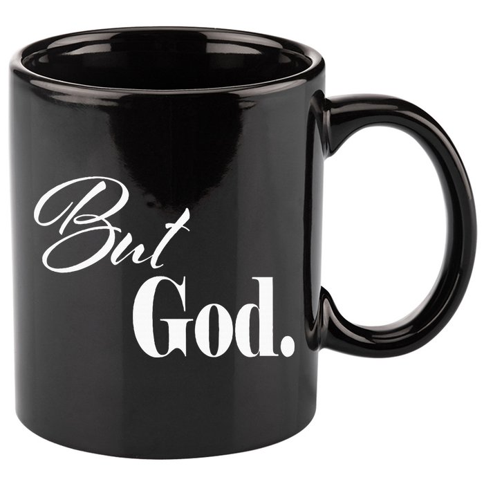 Religious But God 11oz C Handle Ceramic Mug