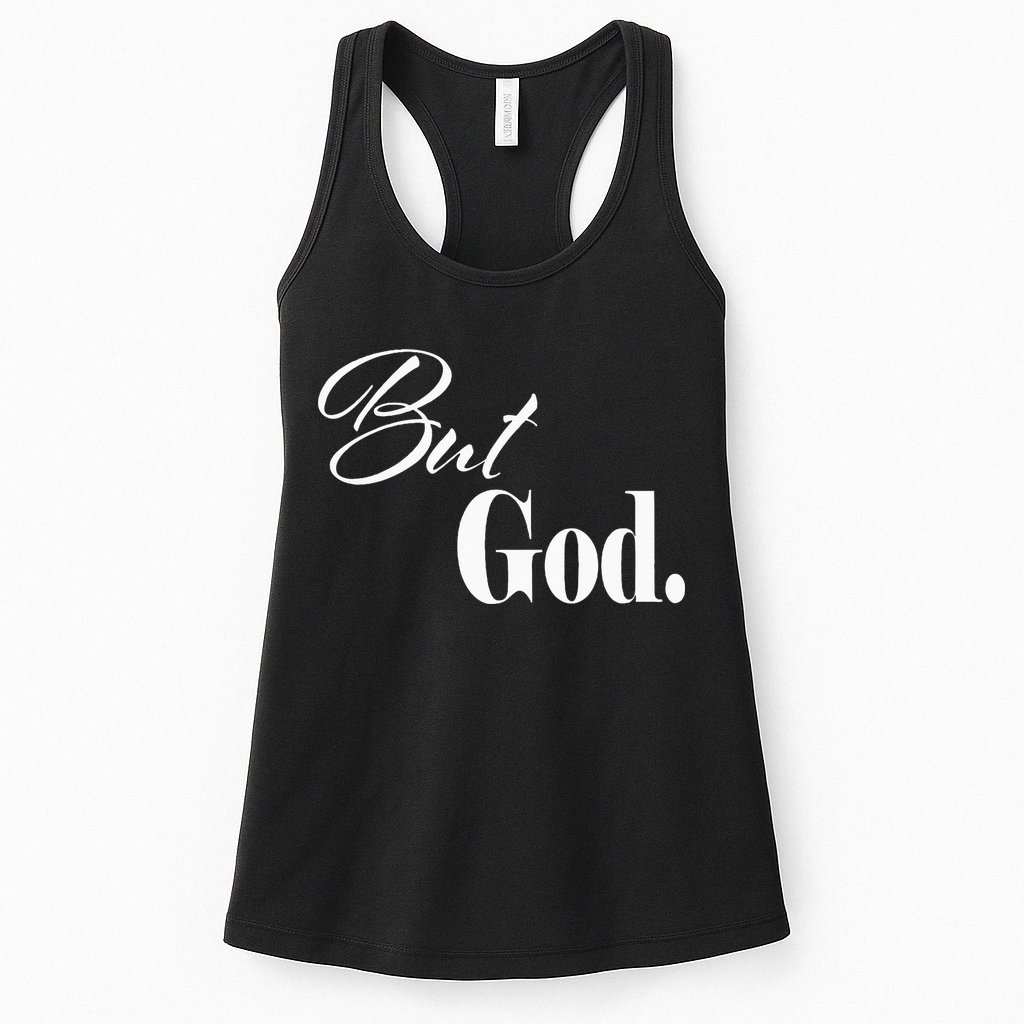 Religious But God Womens Tank Top