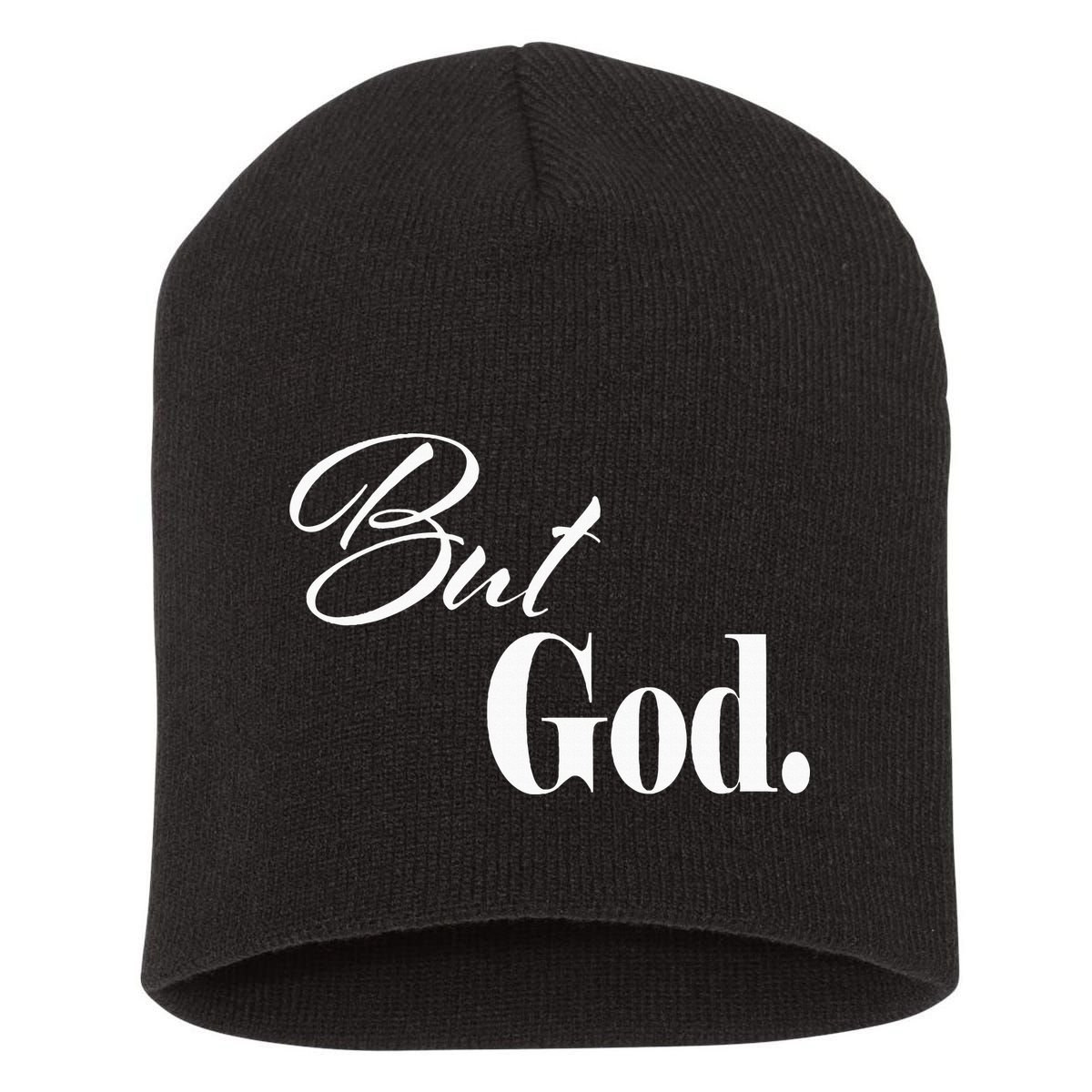 Religious But God Short Acrylic Beanie