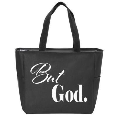 Religious But God Zip Tote Bag