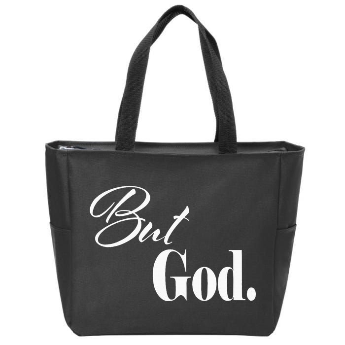 Religious But God Zip Tote Bag