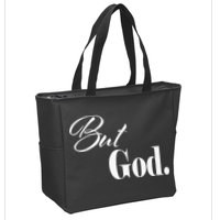 Religious But God Zip Tote Bag