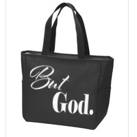 Religious But God Zip Tote Bag