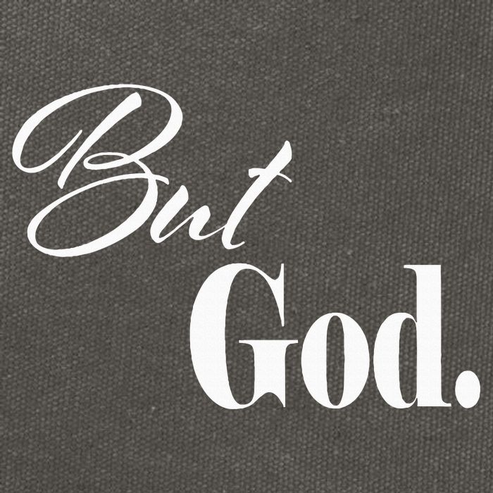 Religious But God Cotton Canvas Backpack