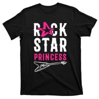 Rockstar Birthday Girl Rock Star Princess Party Music T-Shirt