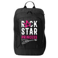 Rockstar Birthday Girl Rock Star Princess Party Music City Backpack