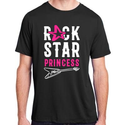 Rockstar Birthday Girl Rock Star Princess Party Music Adult ChromaSoft Performance T-Shirt