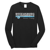 Regensburg Bavaria Germany Deutschland Long Sleeve Shirt