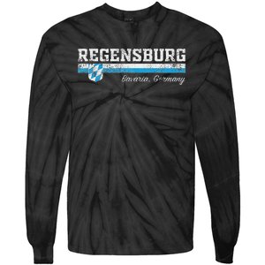 Regensburg Bavaria Germany Deutschland Tie-Dye Long Sleeve Shirt