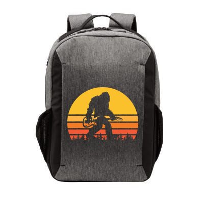 Retro Bigfoot Guitar Vintage Sasquatch Rocker Tee Vector Backpack
