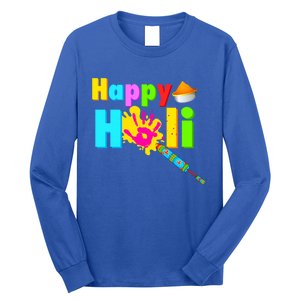 Rang Barse Happy Holi Gift Long Sleeve Shirt