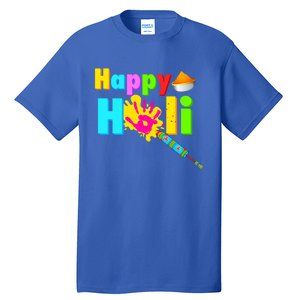 Rang Barse Happy Holi Gift Tall T-Shirt