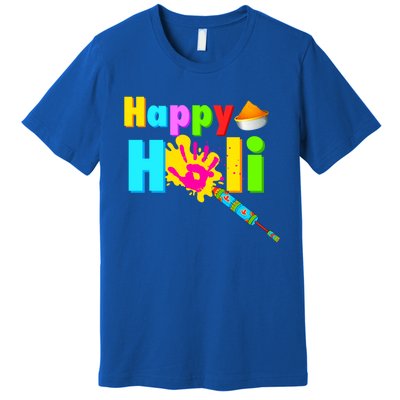 Rang Barse Happy Holi Gift Premium T-Shirt