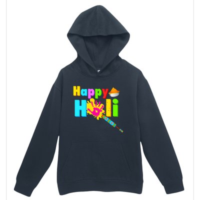 Rang Barse Happy Holi Gift Urban Pullover Hoodie