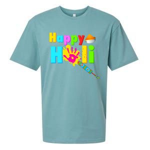 Rang Barse Happy Holi Gift Sueded Cloud Jersey T-Shirt