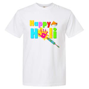 Rang Barse Happy Holi Gift Garment-Dyed Heavyweight T-Shirt