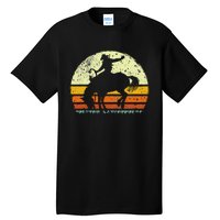 Rodeo Bucking Horse Retro Vintage Equestrian Tall T-Shirt