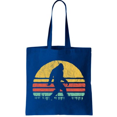 Retro Bigfoot Hipster Vintage Vibe Retro Seventies Graphic Funny Gift Tote Bag