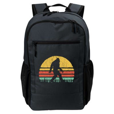 Retro Bigfoot Hipster Vintage Vibe Retro Seventies Graphic Funny Gift Daily Commute Backpack