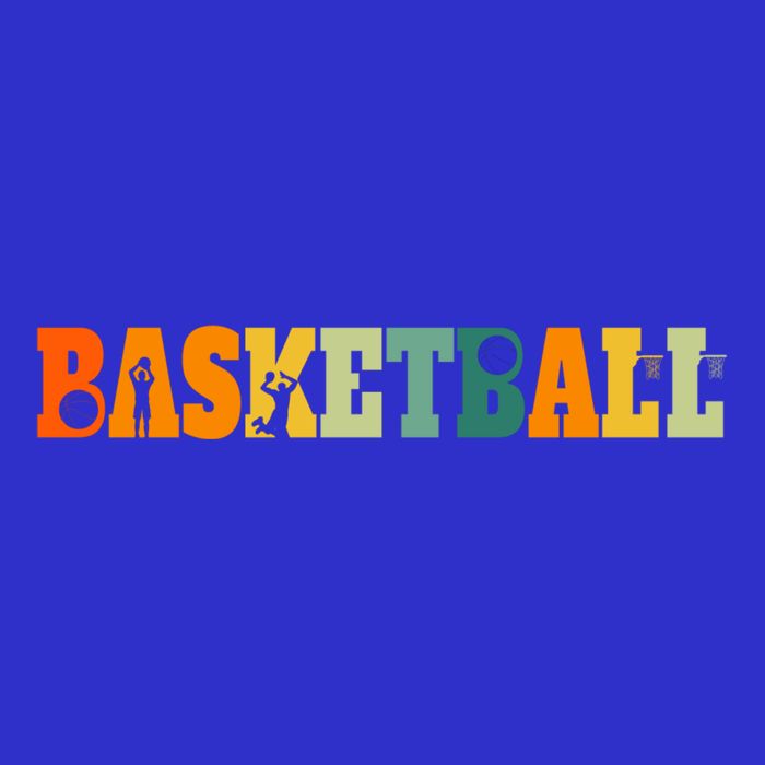 Retro Basketball Hoops Streetball Baller Vintage Basketball Cool Gift Kids T-Shirt