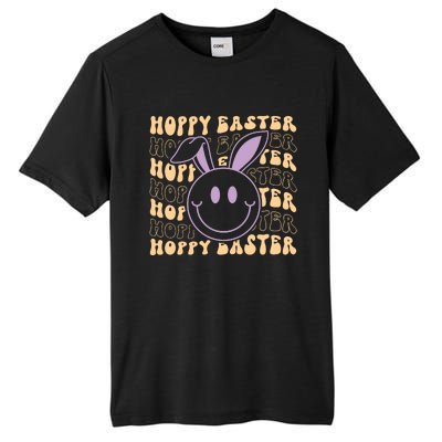 Retro Bunny Hoppy Easter Tall Fusion ChromaSoft Performance T-Shirt