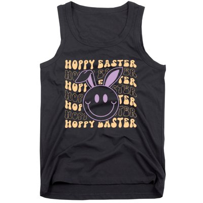 Retro Bunny Hoppy Easter Tank Top