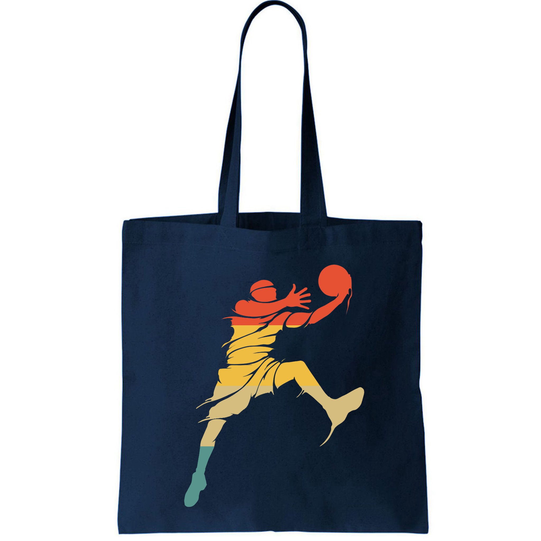Retro Basketball Hoops Streetball - Vintage Basketball Bag