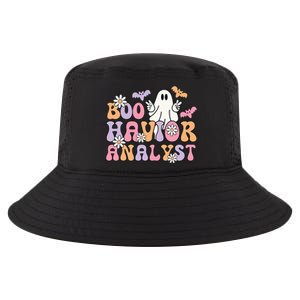 Retro Boo Havior Analyst ABA Therpist BCBA Halloween Ghost Cool Comfort Performance Bucket Hat