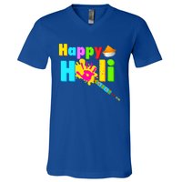 Rang Barse Happy Holi Great Gift V-Neck T-Shirt