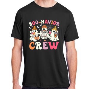 Retro Boo Havior Crew Behavior Analyst Halloween Aba Rbt Adult ChromaSoft Performance T-Shirt