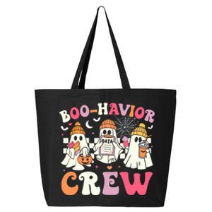 Retro Boo Havior Crew Behavior Analyst Halloween Aba Rbt 25L Jumbo Tote