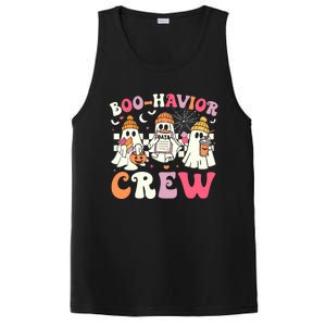 Retro Boo Havior Crew Behavior Analyst Halloween Aba Rbt PosiCharge Competitor Tank