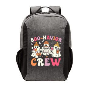 Retro Boo Havior Crew Behavior Analyst Halloween Aba Rbt Vector Backpack