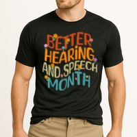 Retro Better Hearing And Speech Month Speech Pathologist SLP Performance Shirt