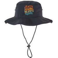 Retro Better Hearing And Speech Month Speech Pathologist SLP Bucket Hat
