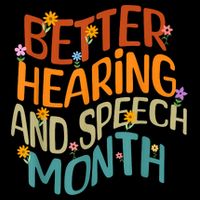 Retro Better Hearing And Speech Month Speech Pathologist SLP Flatbill Hat