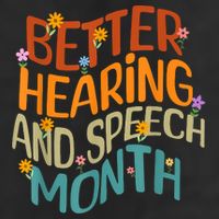 Retro Better Hearing And Speech Month Speech Pathologist SLP Trucker Hat