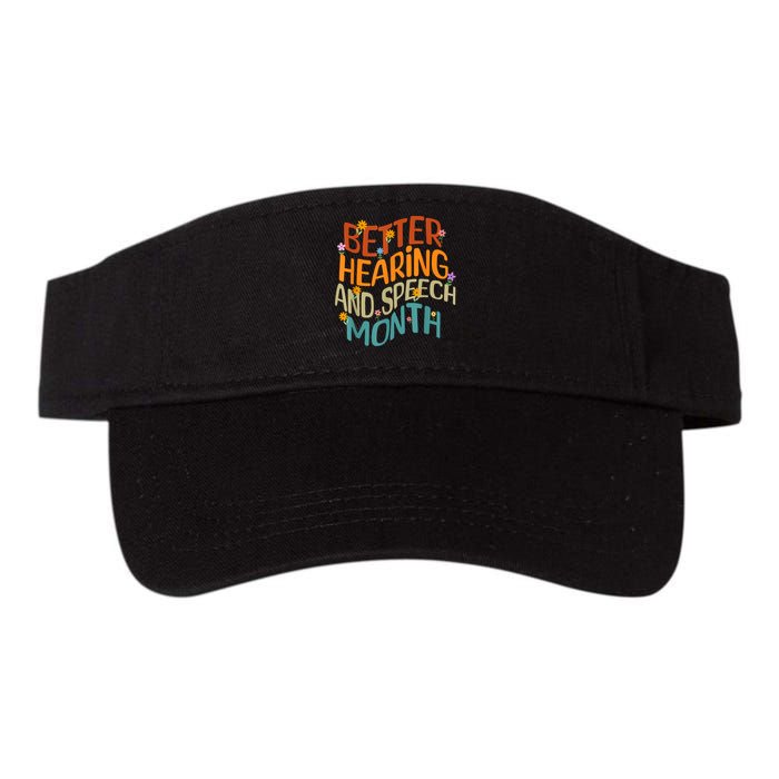 Retro Better Hearing And Speech Month Speech Pathologist SLP Visor