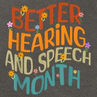 Retro Better Hearing And Speech Month Speech Pathologist SLP Cotton Canvas Backpack