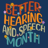 Retro Better Hearing And Speech Month Speech Pathologist SLP Infant Baby Jersey Bodysuit
