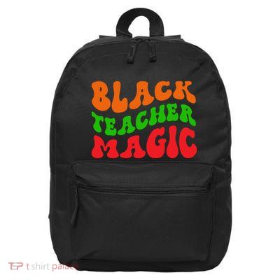 Retro Black History Month Apparel 16 in Basic Backpack