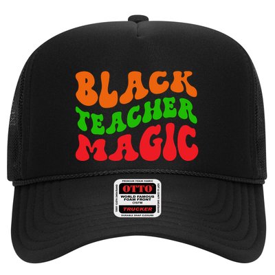 Retro Black History Month Apparel Trucker Hat