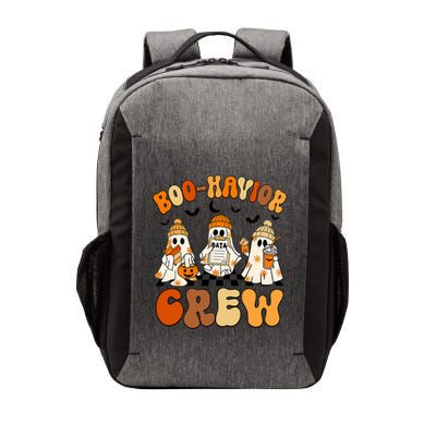 Retro Boo Havior Crew Behavior Analyst Halloween Aba Rbt Vector Backpack