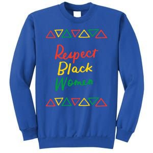 Respect Black History Month African American Melanin Gift Sweatshirt