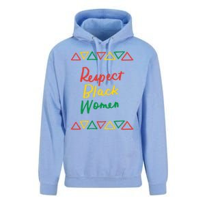 Respect Black History Month African American Melanin Gift Unisex Surf Hoodie