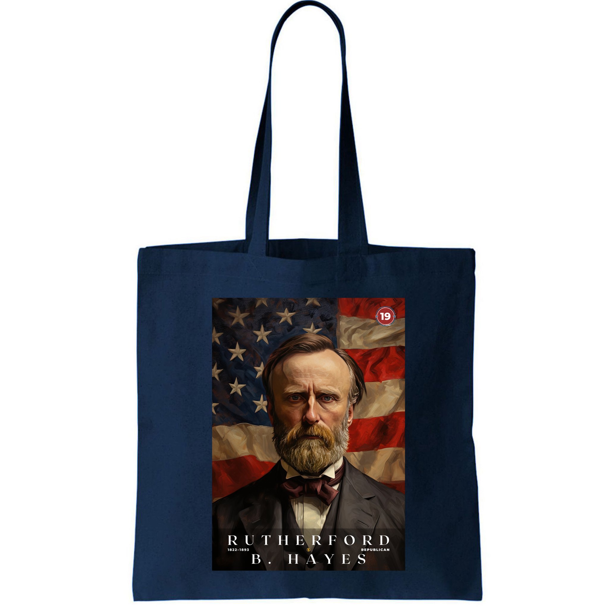 Rutherford B. Hayes 19th President Of The United States Portrait Bag