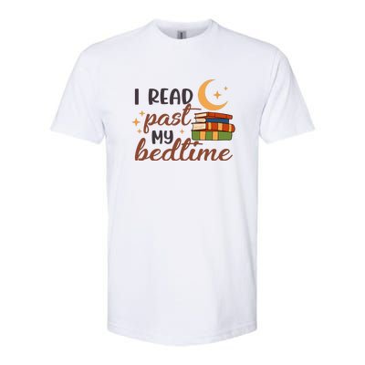 Reading Books I Read Past My Bedtime Gift Cute Reading Softstyle CVC T-Shirt