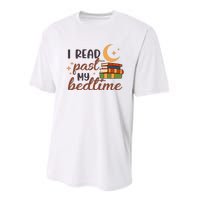 Reading Books I Read Past My Bedtime Gift Cute Reading Performance Sprint T-Shirt