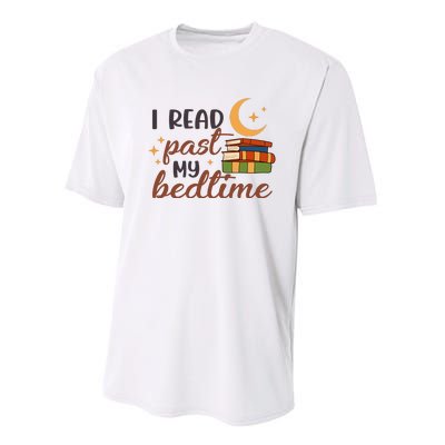 Reading Books I Read Past My Bedtime Gift Cute Reading Performance Sprint T-Shirt